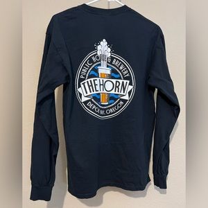 Public House & Brewery Co PHBC The Horn Long Sleeve Shirt Men's Adult Medium
